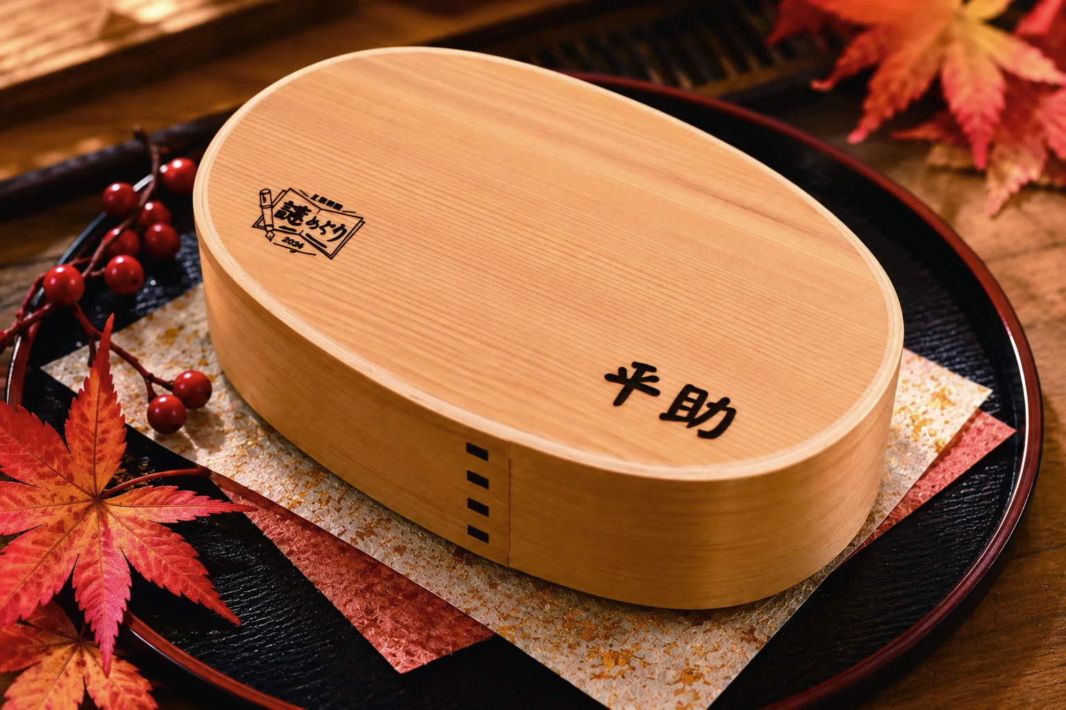 KIKIのコラボ商品「オリジナル曲げわっぱ」